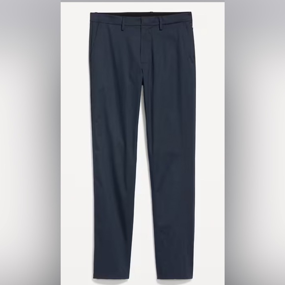 Old Navy Men's 3 Pairs Dark Blue Chinos. Size 34 X 32 - Picture 1 of 13